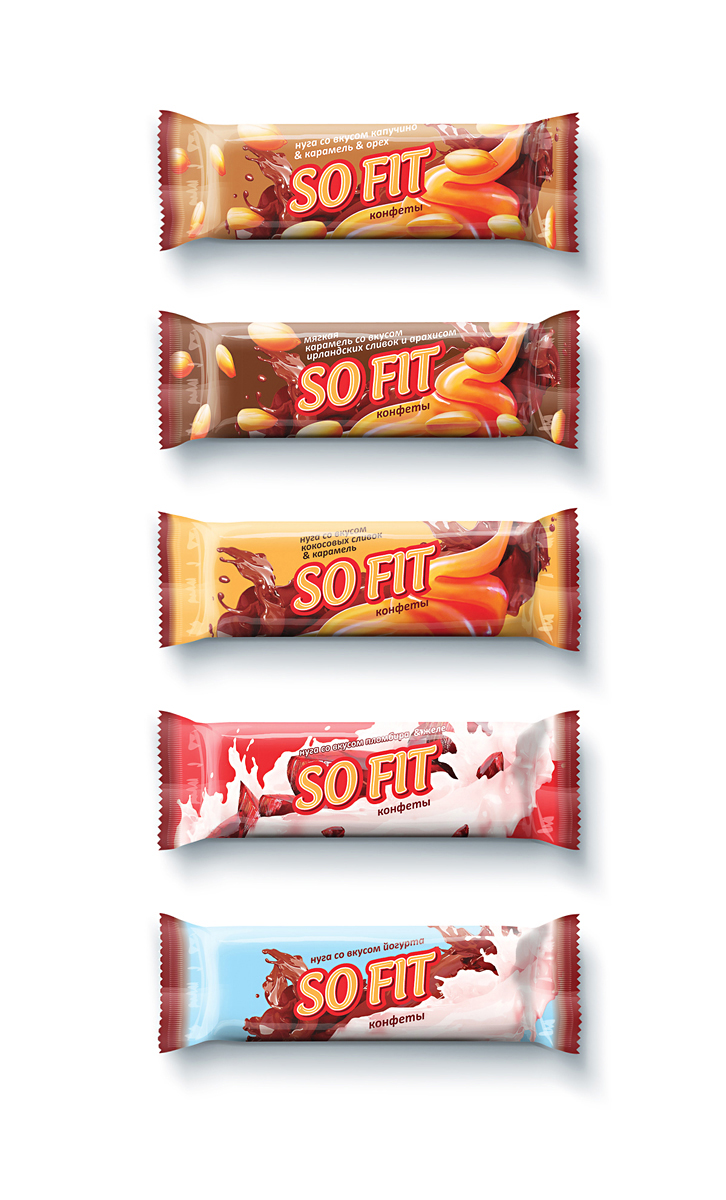 Упаковка для шоколадных батончиков SOFIT
