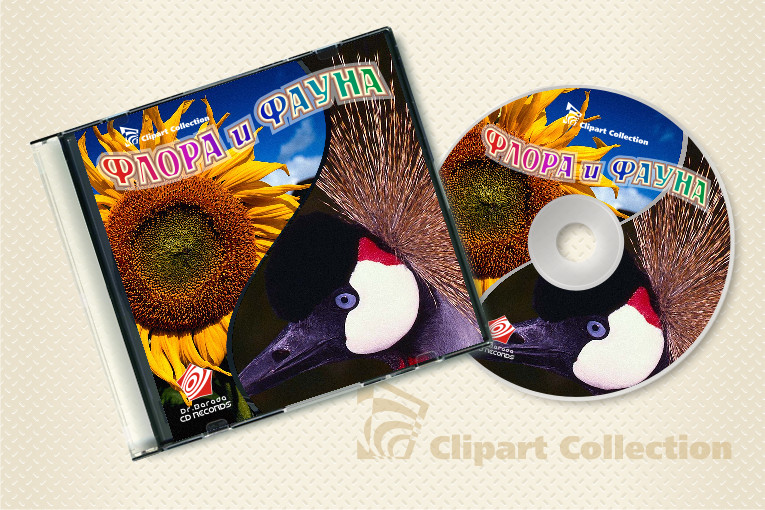 Оформление CD-диска "Флора и фауна" (1)