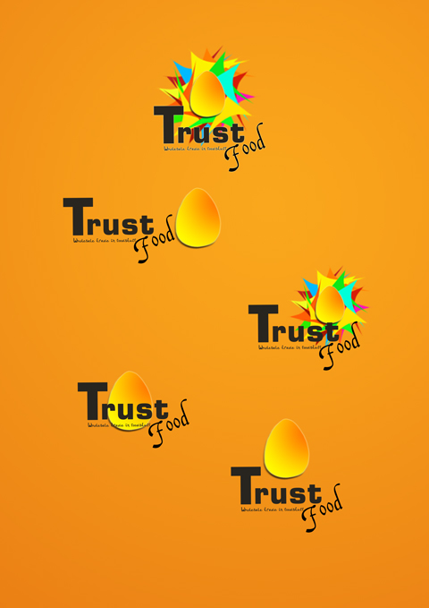 Разработка логотипа. Trust-food
