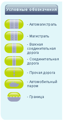 Условные обозначения