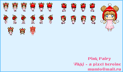 Розовая фея Викки