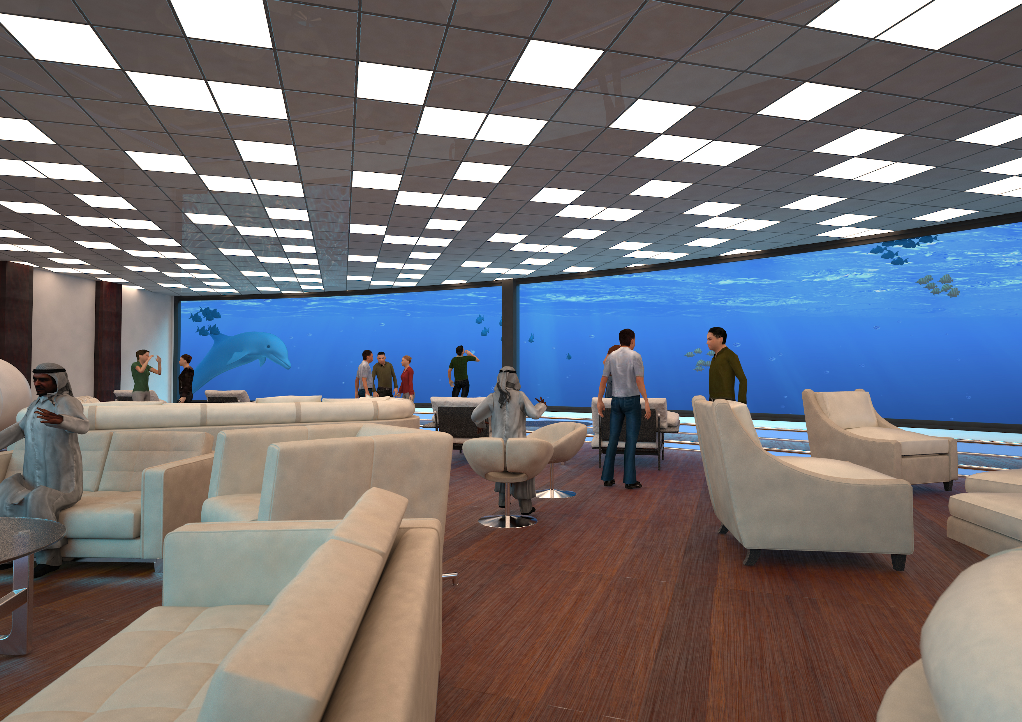 Underwater room