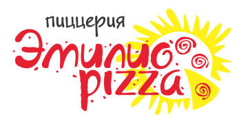 логотип пиццерии &quot;Эмилио pizza&quot;