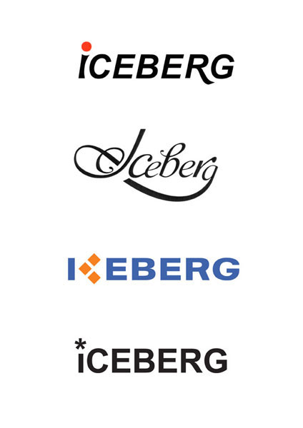 разработка логотипа Iceberg