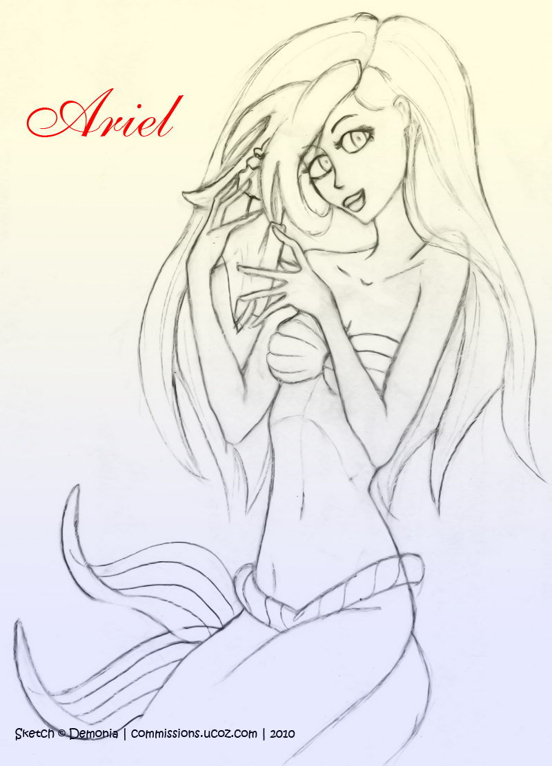 sketch Ariel