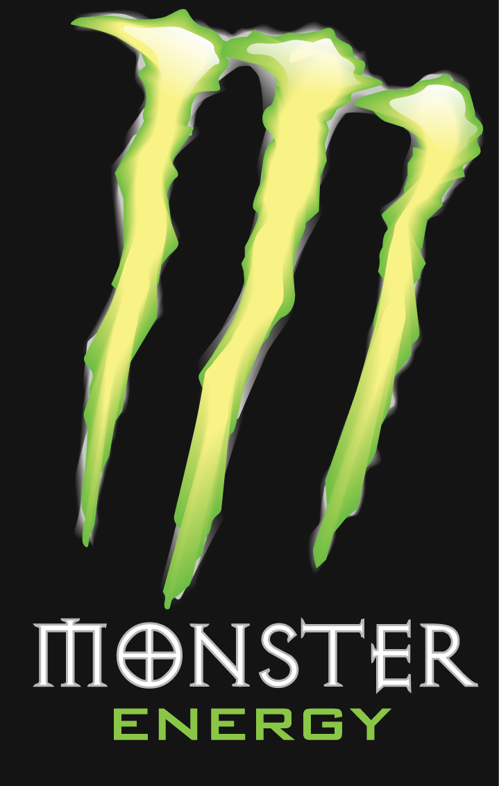 Лого известного бренда MONSTER