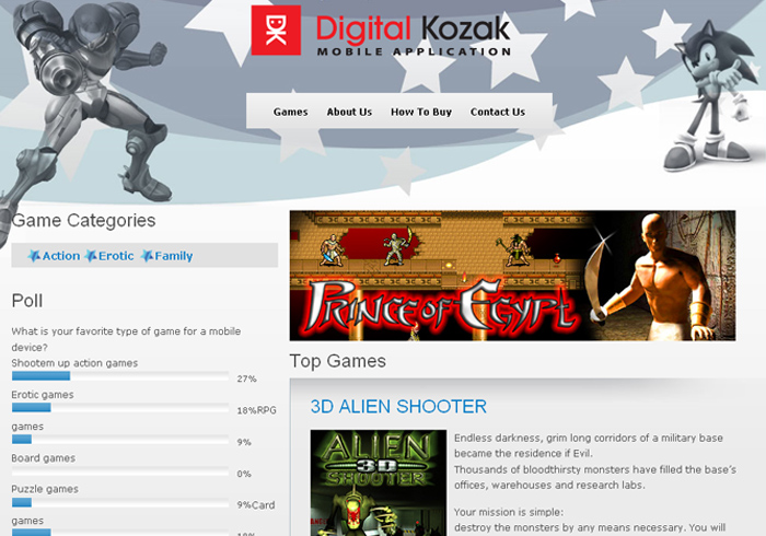 Digital Kozak Mobile Applications
