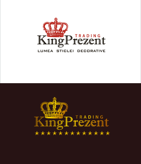 Разработка логотипа &quot;KingPrezent&quot;, Бухарест, Румыния