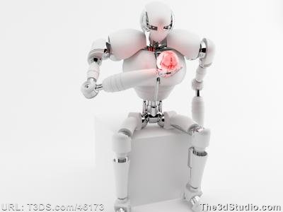3D Model Robot Character Z300