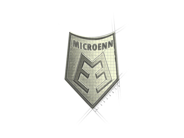 Логотип компани MicroeEnn Group Production вариант-3