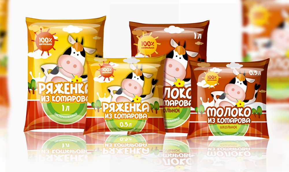 Упаковки для молочной продукции