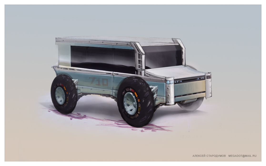 Concept of all-terrain vehicle