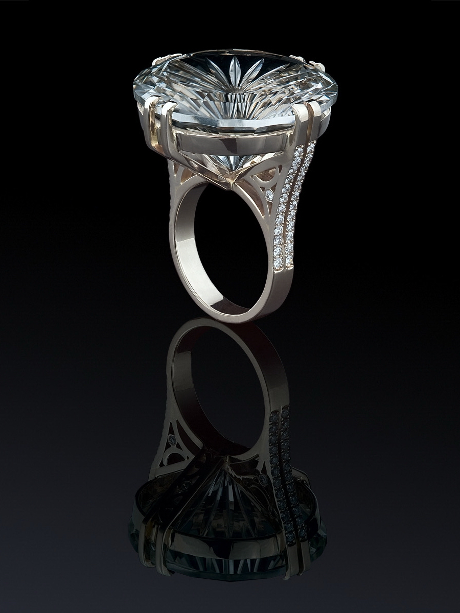 Diamond Jewelry. Jewelry Photography. Ювелирные изделия с топазами