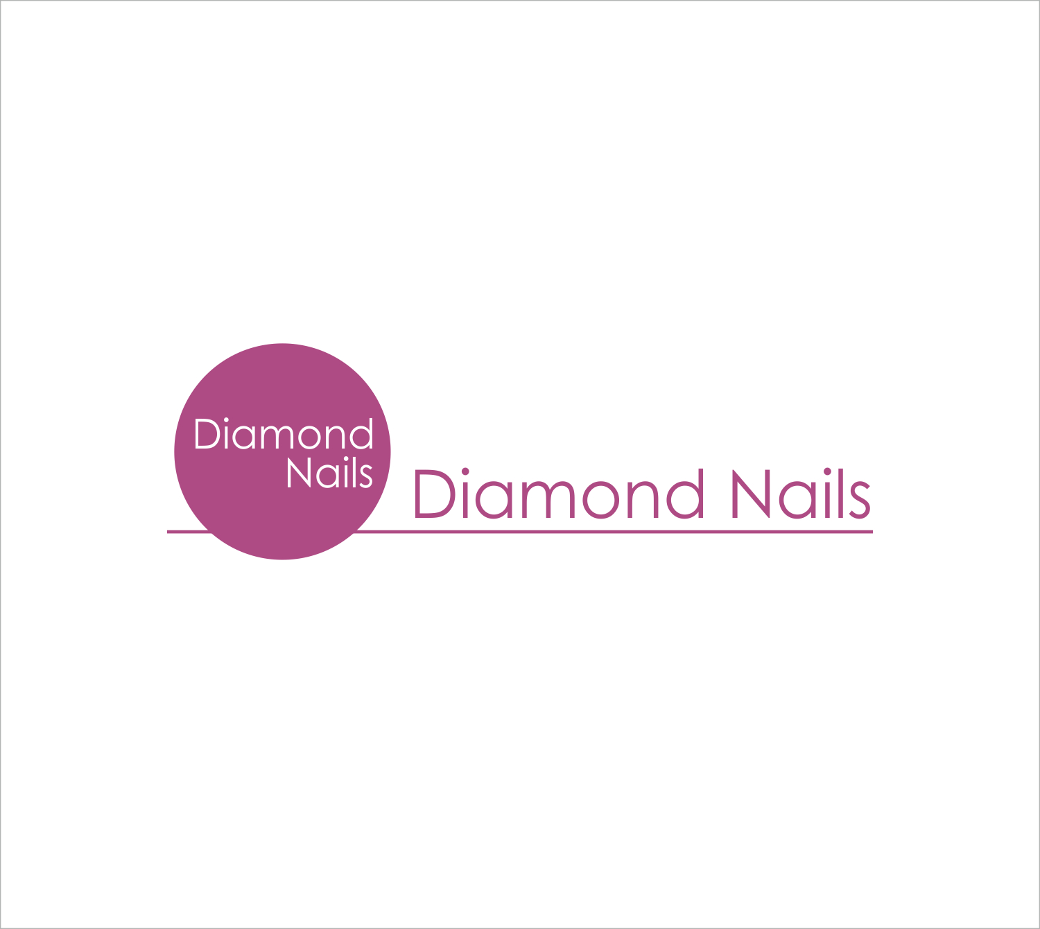 Логотип Diamond Nails