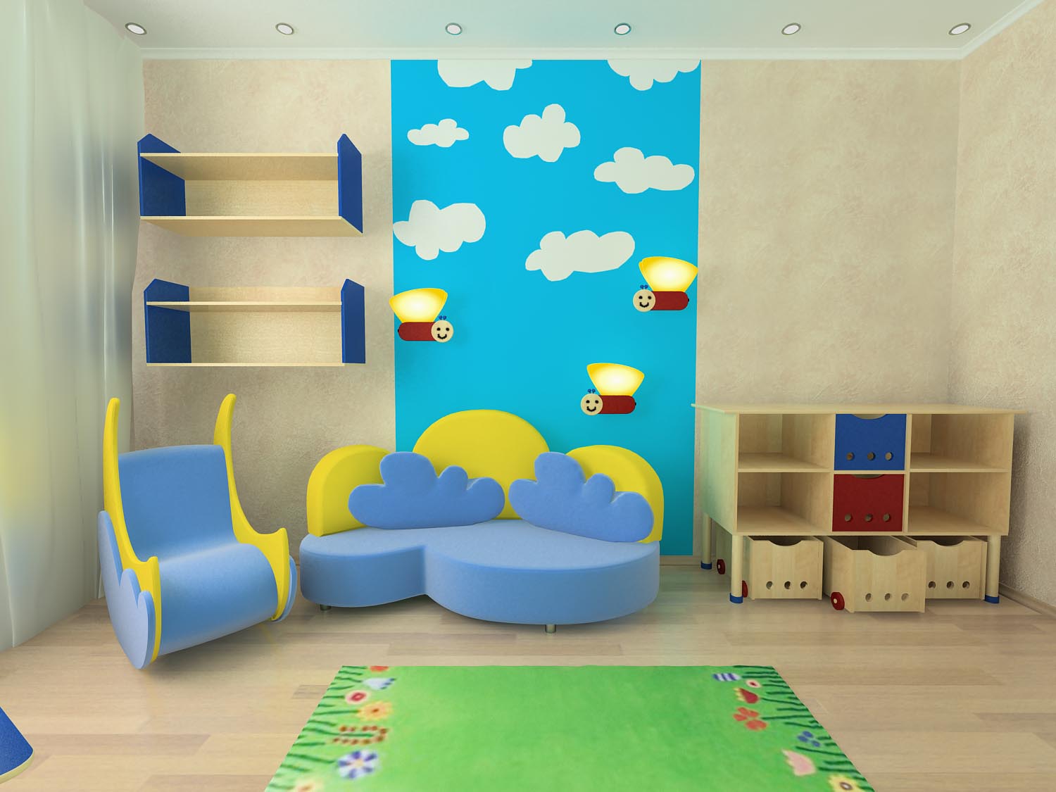 Эскиз детской комнаты