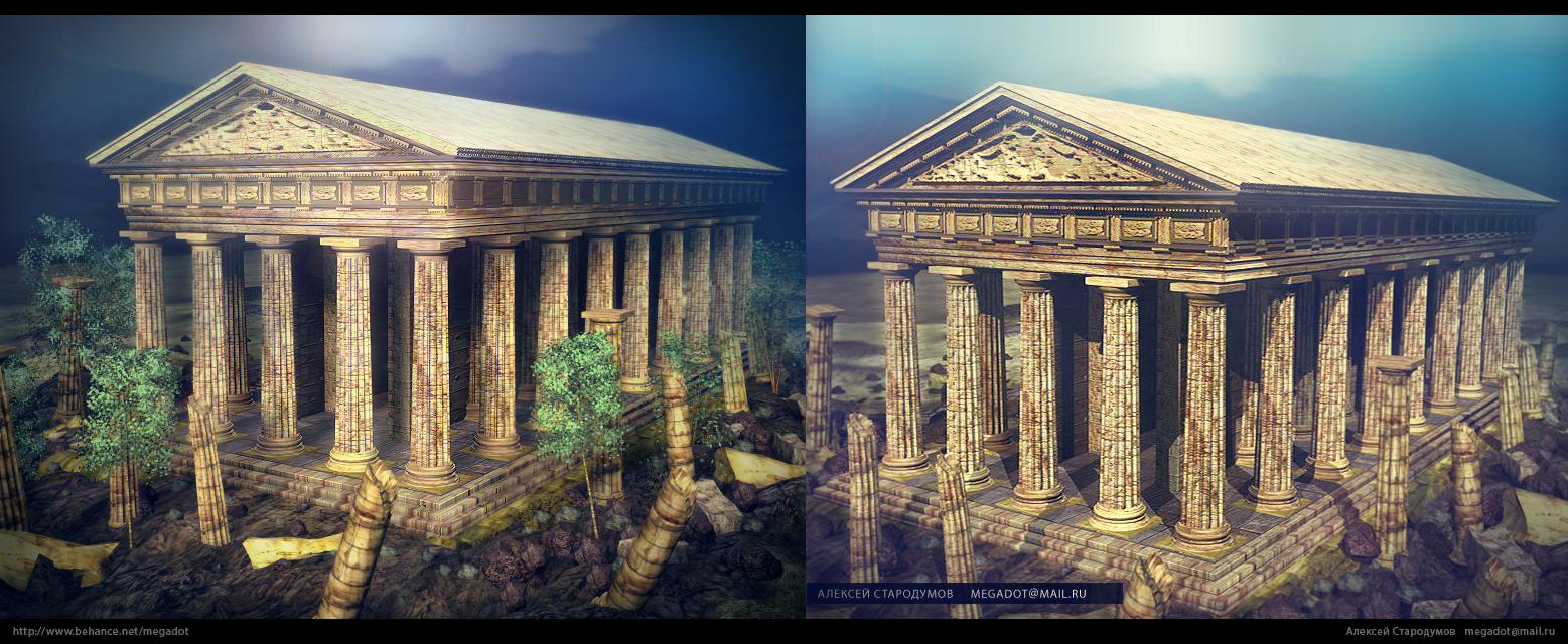 Античный храм