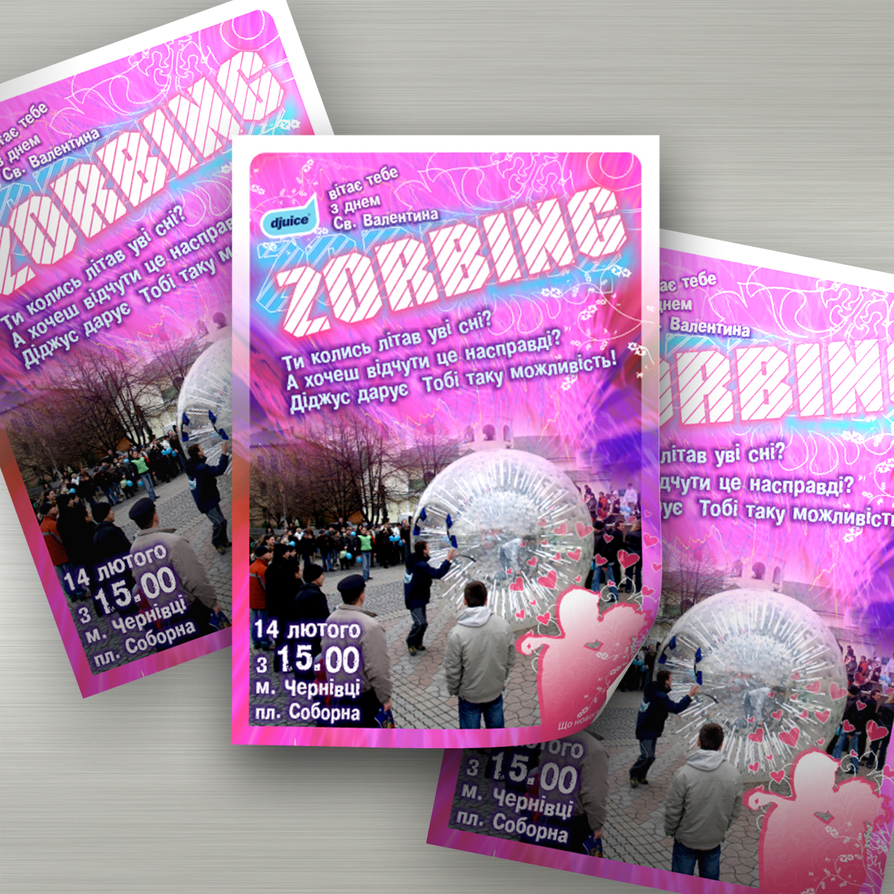 djuice zorbing