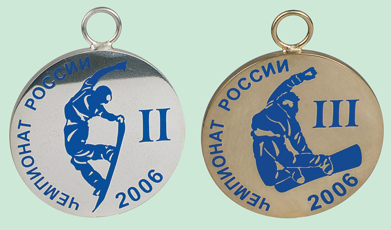 Медали чемпионата России по сноуборду 2006