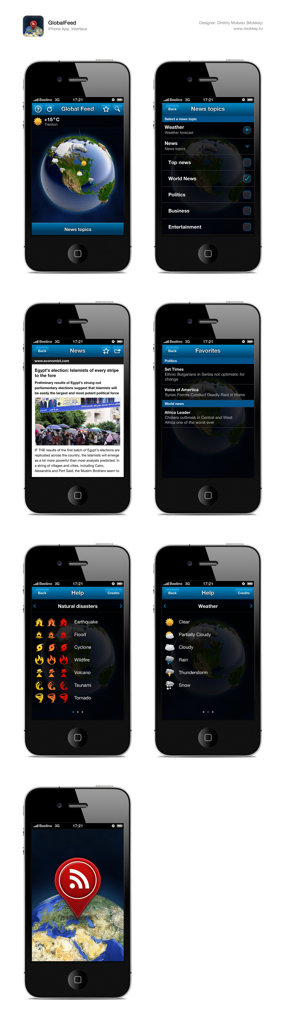 Global Feed — iPhone