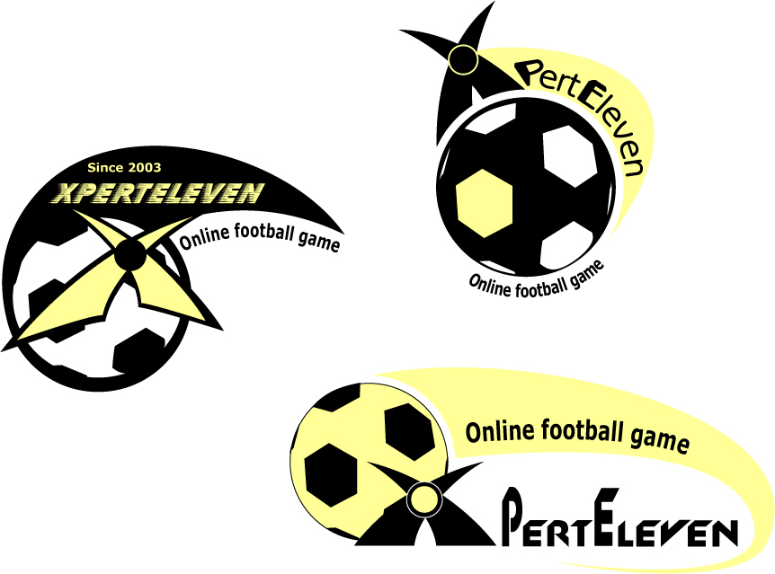 Варианты логотипа для сайта он-лайн футбола