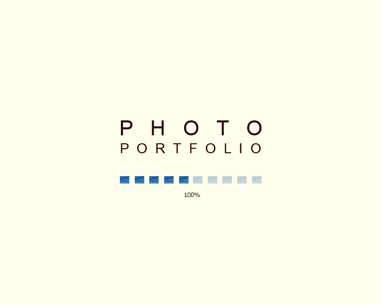 photo portfolio priloader