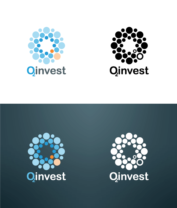 Логотип для сервиса «O2Invest»