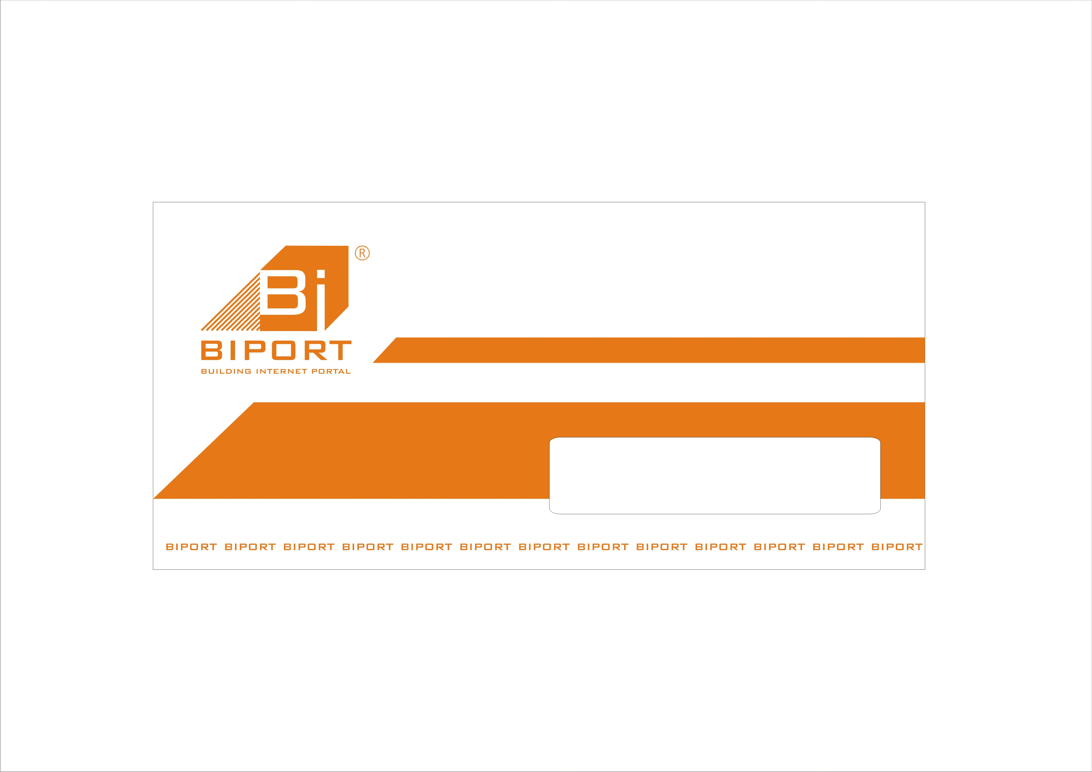 Конверт строительного интернет портала &quot;Бипорт&quot;
