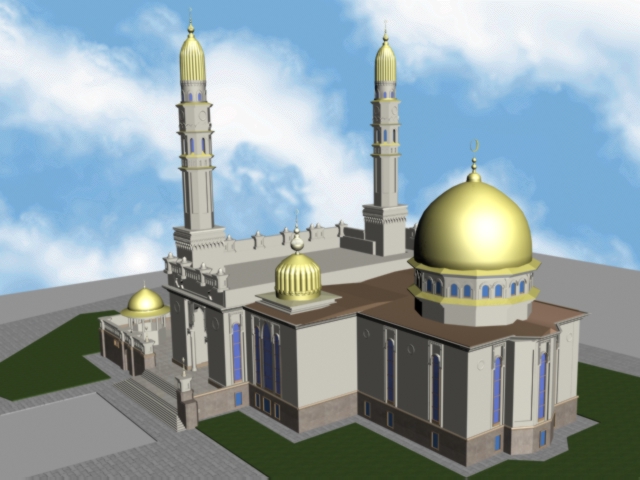 мечеть.экстерьер