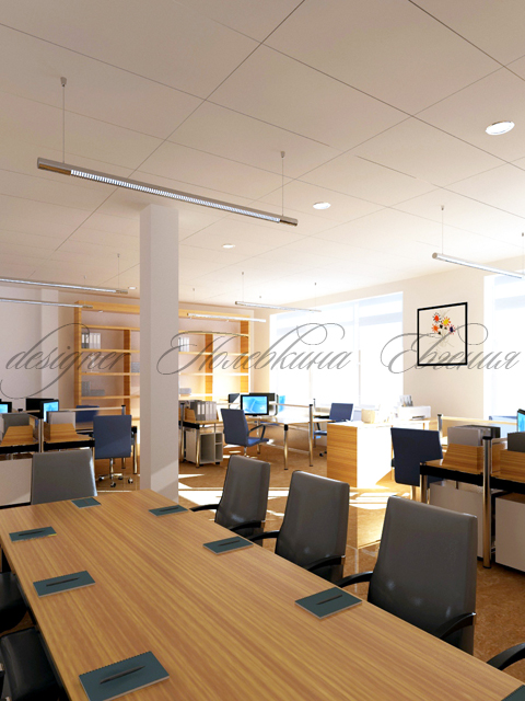 Дизайн-проект офисов бизнес-центра в г. Екатеринбург