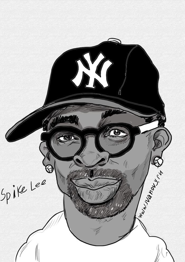 Spike Lee.Cartoon