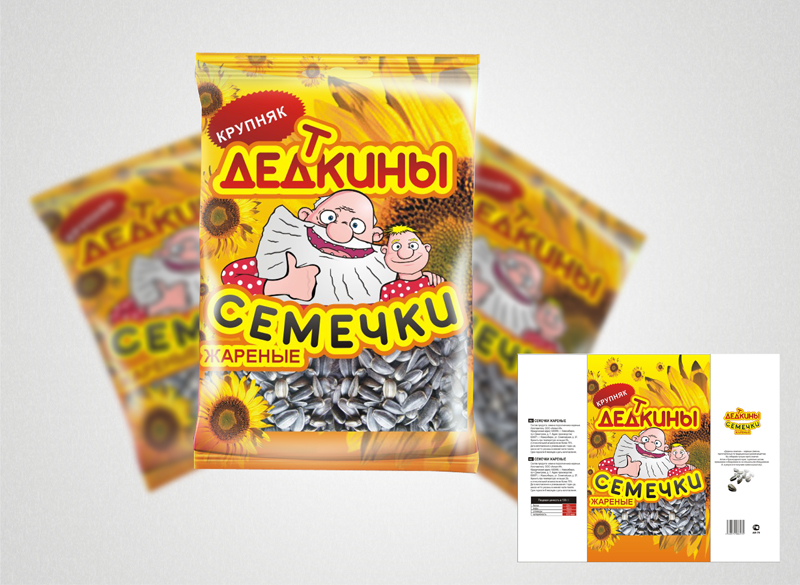 Упаковка Дед(т)кины семечки