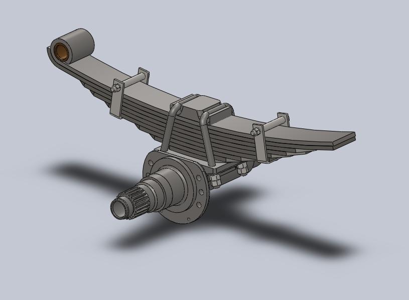 разработка 3D модели в SolidWorks