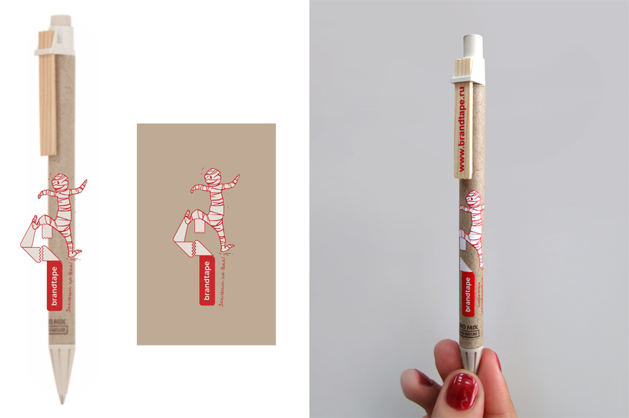 иллюстрация для нанесения на ручку для &quot;brandtape&quot;