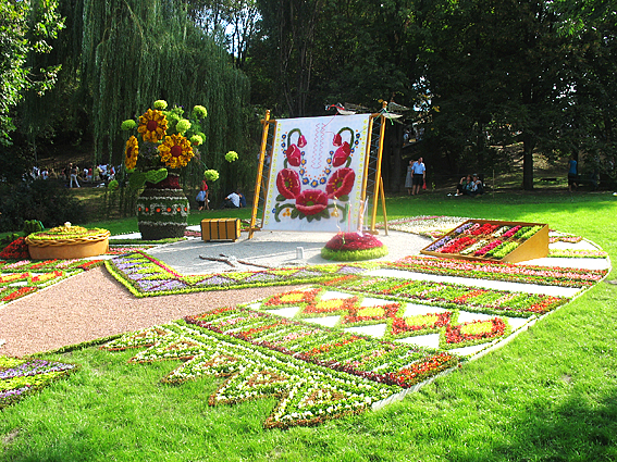 Выставка цветов в Киеве 2010