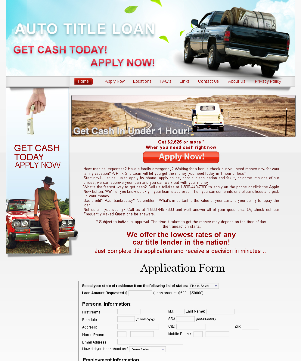 Auto Title Loan