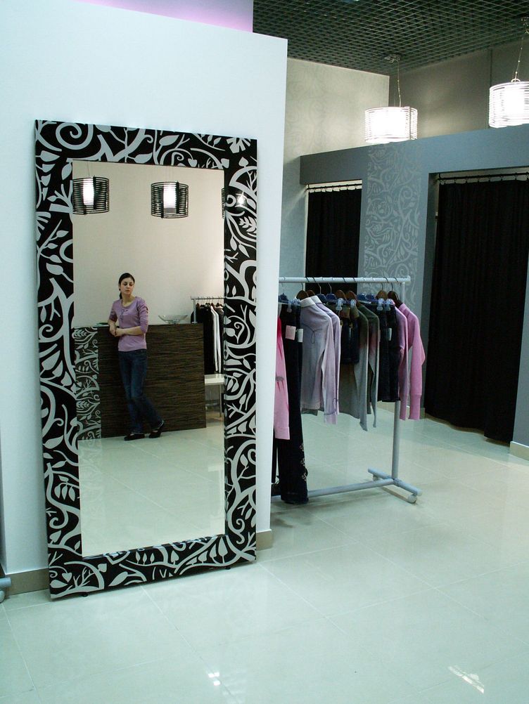 зеркало в салон одежды