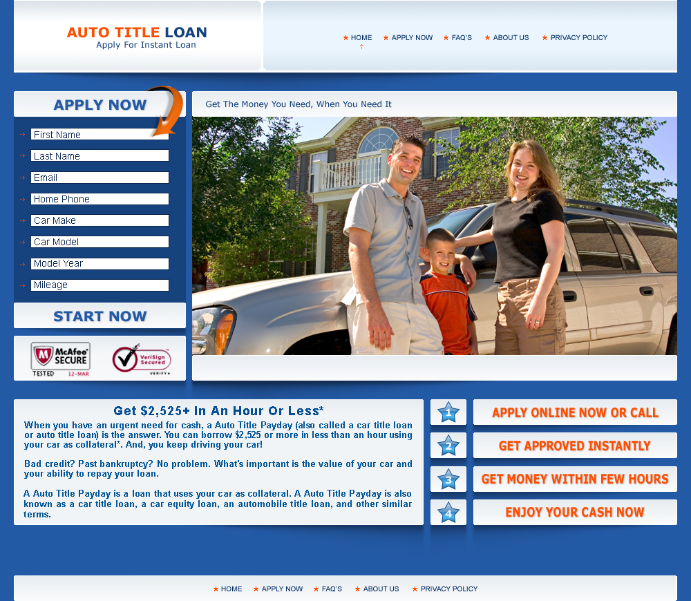 Auto Title Loan