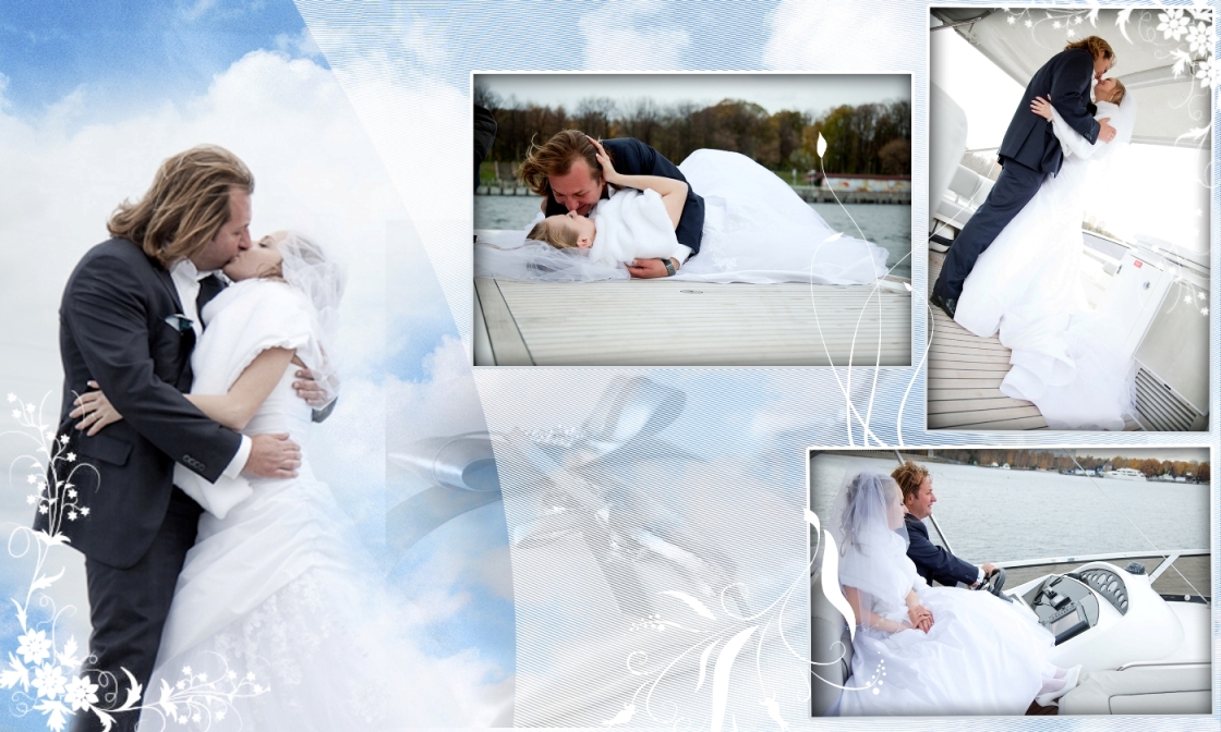 Обработка свадебных фотографий