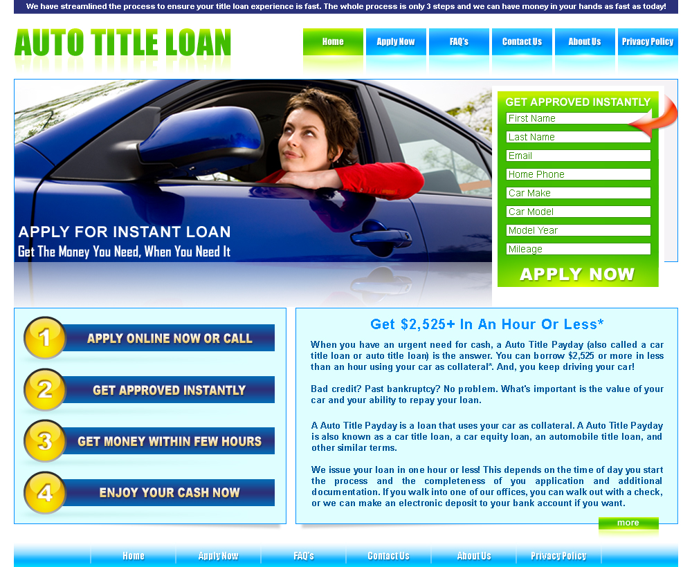 Auto Title Loan