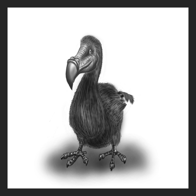  Дронт- The Gallery of Extinct Animals 