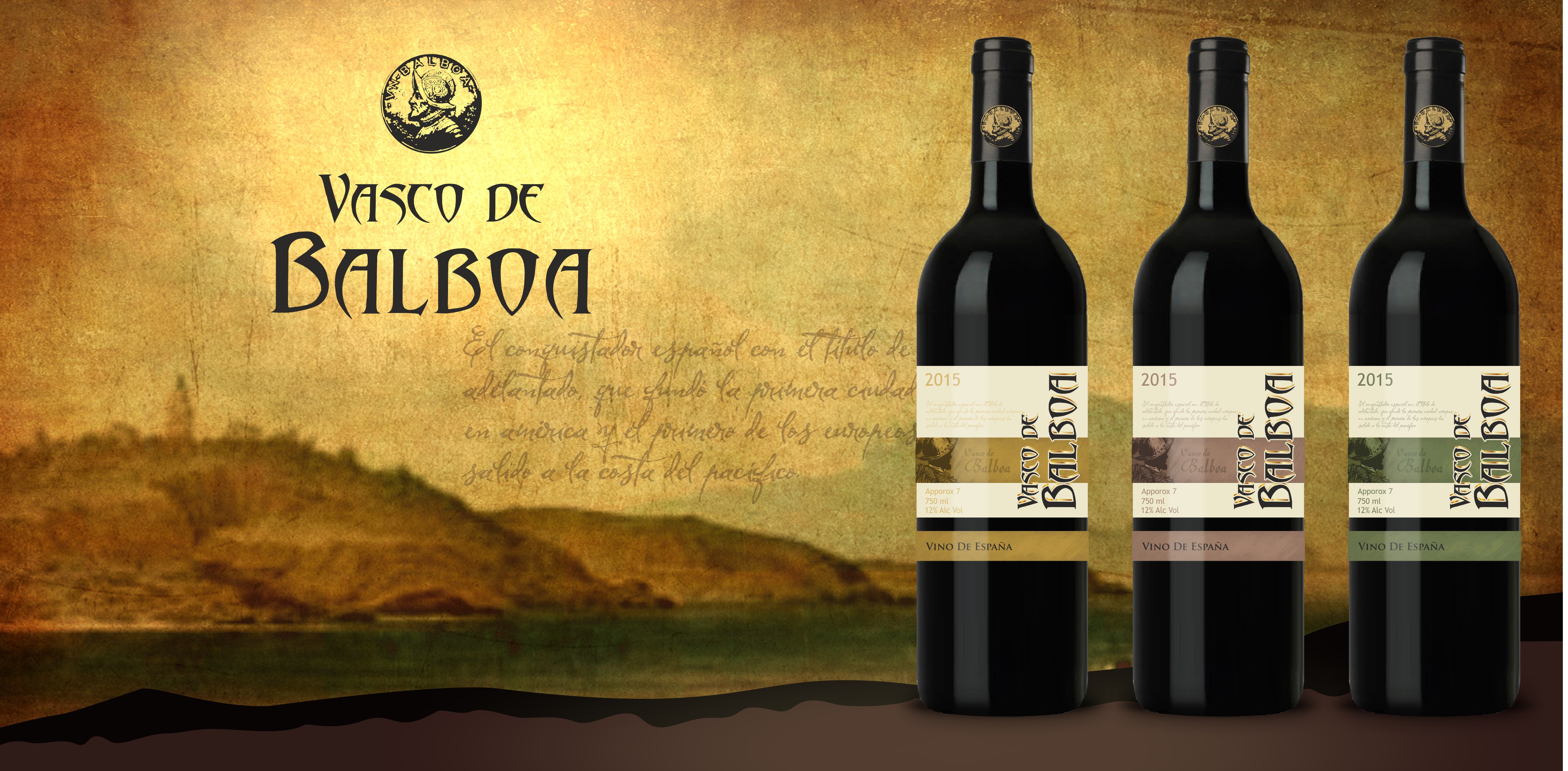 Испанские вина Vasko da Balboa