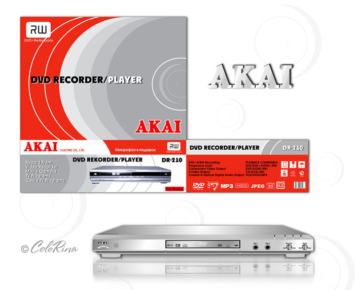 Упаковка для DVD_AKAI