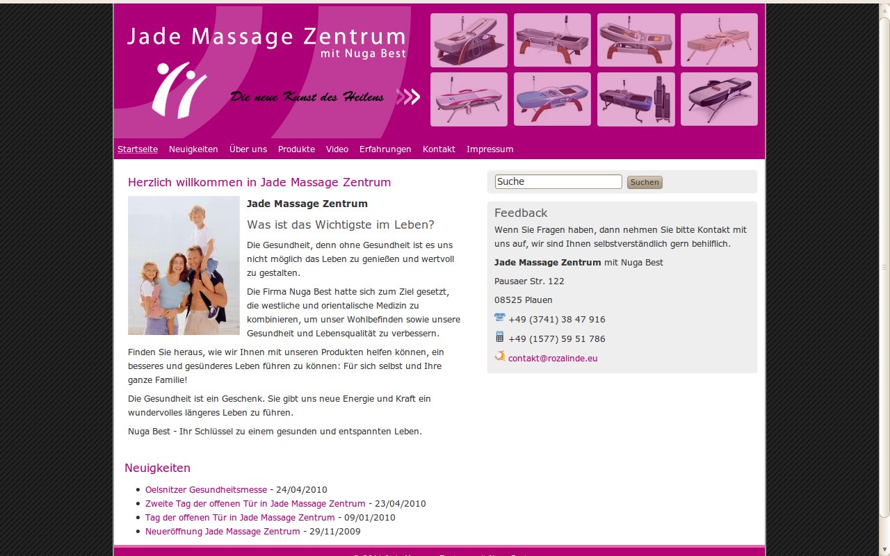 Jade Massage Zentrum mit Nuga Best