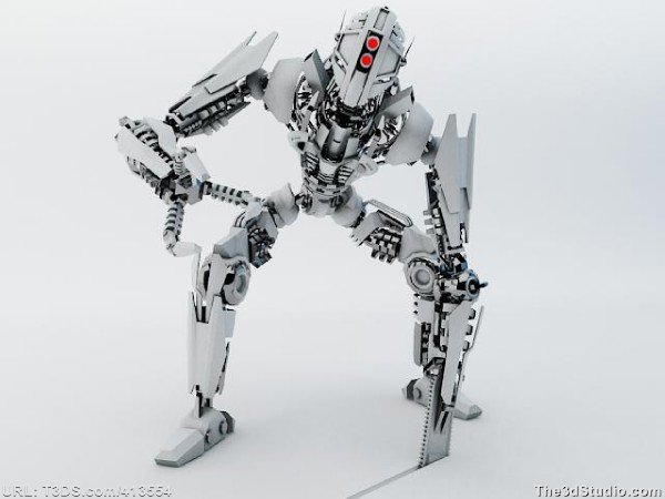 3D Model Robot FSPB-100