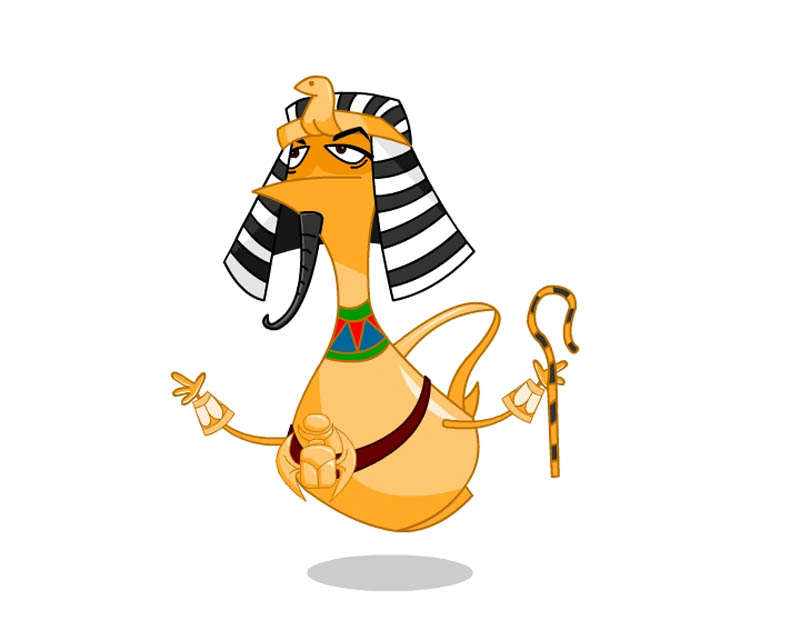 Персонаж Египетский кувшин