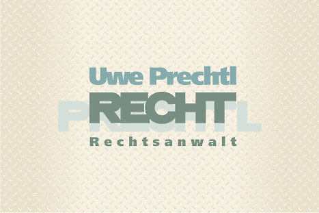 Логотип персональный для адвоката Uwe Prechtl (3)