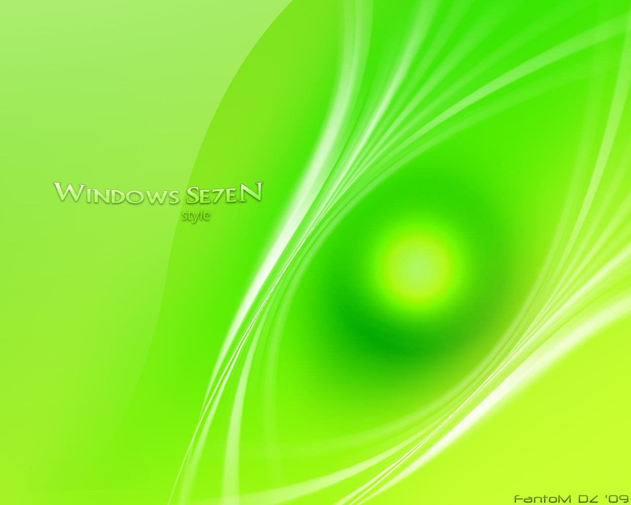 Обои в стиле WIN7