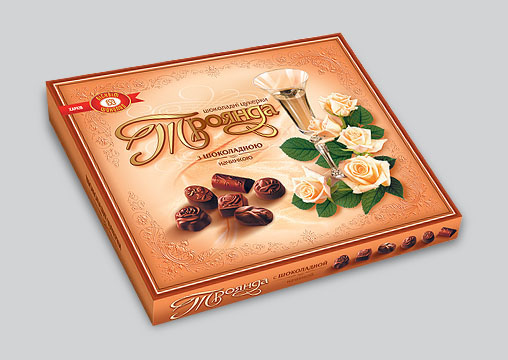 коробка для конфет Харьковской кондитерской фабрики