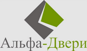 Логотип компании «Альфа-Двери»