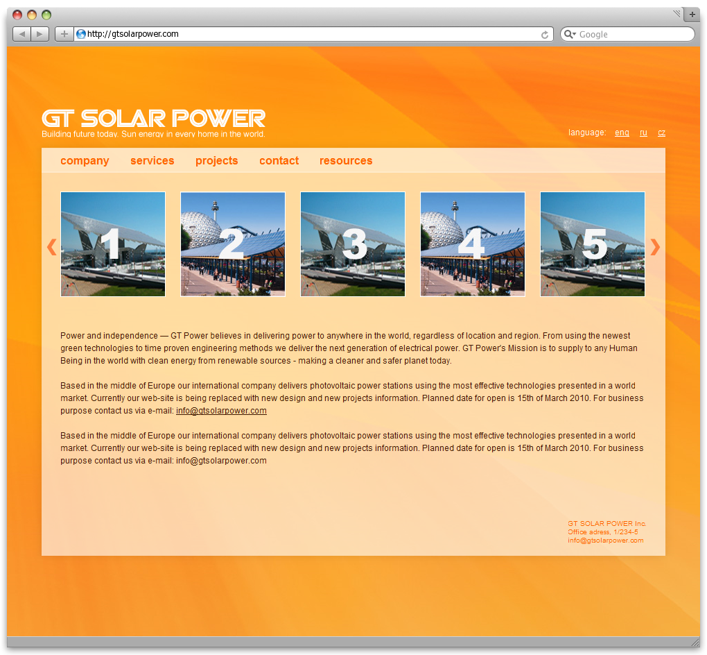 GT Solar Power